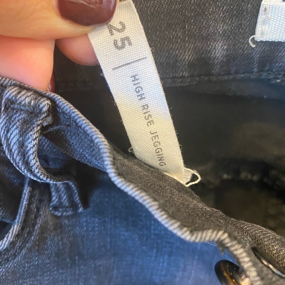 PAC SUN BLACK HIGH RISE JEGGING - Picture 6 of 6